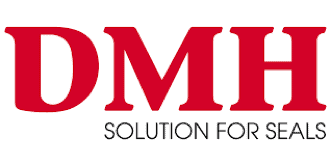 DMH Logo auf der Webseite "Slamanig Consulting & Training" – professionelles Design, Markenidentität, Unternehmenslogo, Branding, Seals.